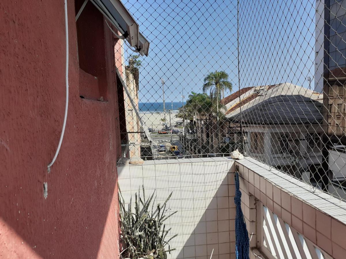 Apartamento Vento E Mar - 2 Quartos Com Sacada Na Quadra Da Praia Do Gonzaga Santos  Exterior foto