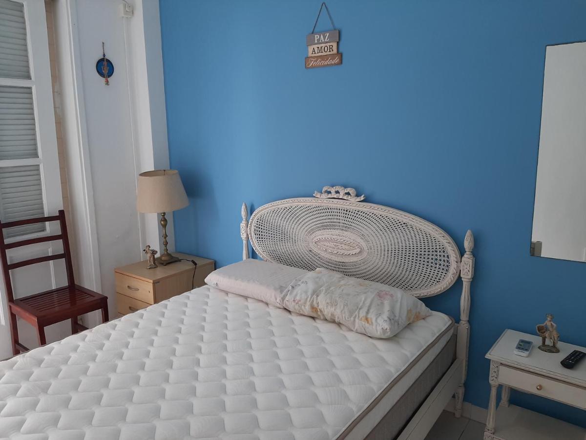 Apartamento Vento E Mar - 2 Quartos Com Sacada Na Quadra Da Praia Do Gonzaga Santos  Exterior foto