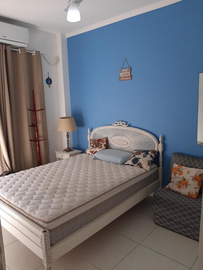 Apartamento Vento E Mar - 2 Quartos Com Sacada Na Quadra Da Praia Do Gonzaga Santos  Exterior foto