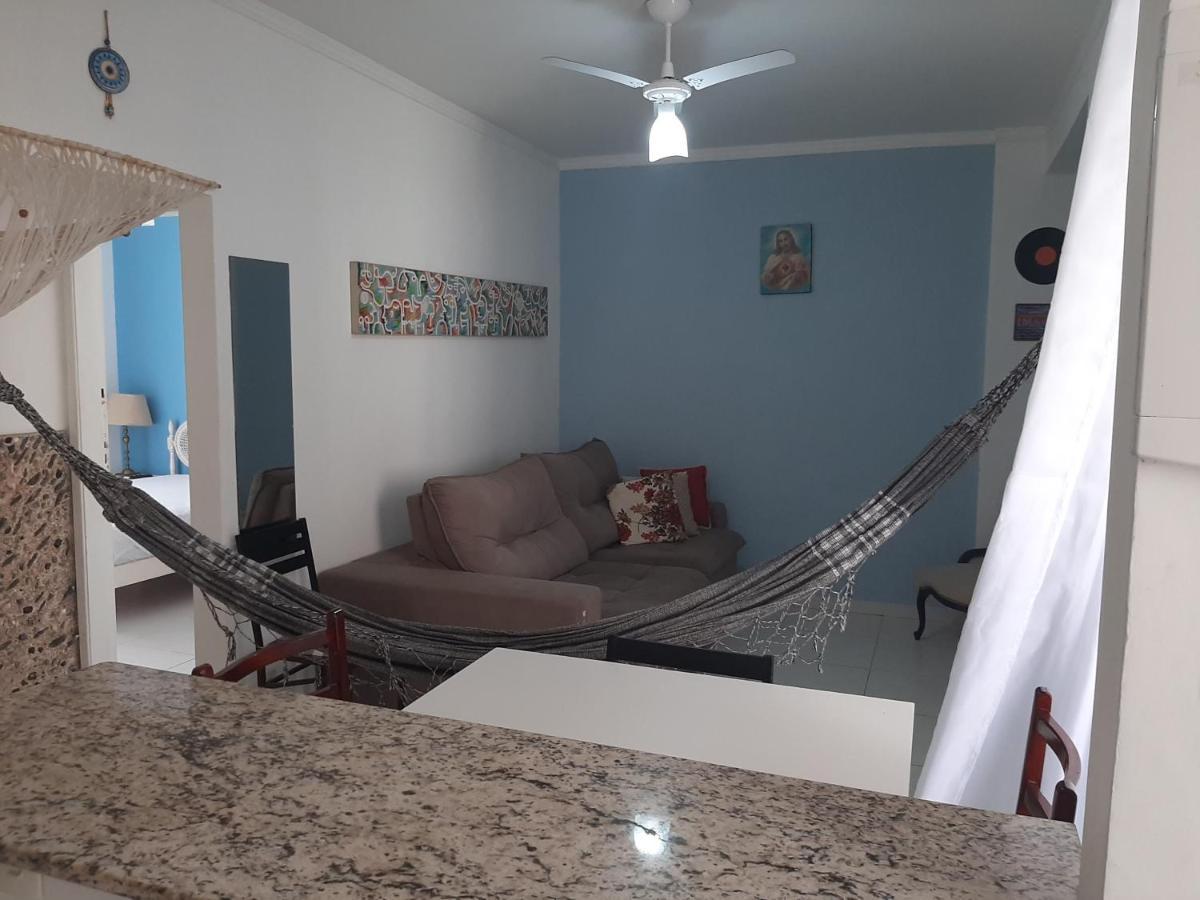 Apartamento Vento E Mar - 2 Quartos Com Sacada Na Quadra Da Praia Do Gonzaga Santos  Exterior foto